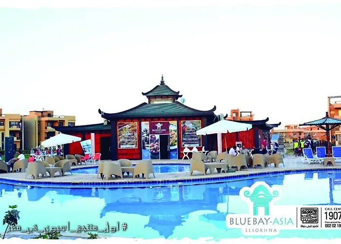 Daire Mohamed Afifi Bluebay - Families - Ground 2 Bed Ain Sukhna